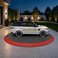 Plateforme rotative électrique CTT 3-6T pour véhicules, diamètre 5,5 m, pour allées étroites et présentoirs en showroom