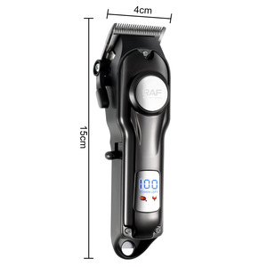 ชุดอุปกรณ์ตัดผมมืออาชีพแบบชาร์จไฟได้ พร้อมจอแสดงผลดิจิตอล - Product Image 5