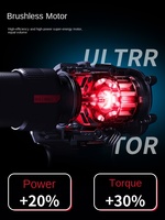Perceuse électrique sans fil Deli, moteur sans balais, multifonctionnelle, tournevis rechargeable, outil domestique, pour percer le petit acier, réversible