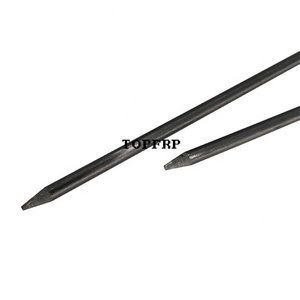 แท่งไฟเบอร์กลาสปลายแหลม แท่ง FRP สำหรับค้ำต้นไม้ - Product Image 1