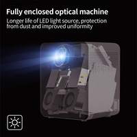 Nouvelle tendance, projecteur de cinéma maison intelligent, Full HD 4K, vidéo DLP, projecteur sans fil, noir, entreprise, Android, LED, lampe de mise au point, OEM