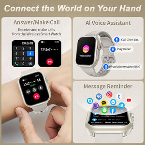 Smartwatch K62 con Batteria da 1000mAh, 5-10 Giorni di Autonomia in Standby, per Chiamate, Monitoraggio Frequenza Cardiaca e Ossigeno nel Sangue, Resistenza all'Acqua IP68 - Product Image 3