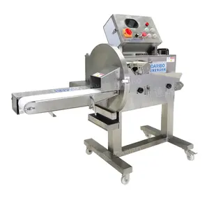 Automatic Fresh Meat Slicer Bacon Fruit Sausage Slicing High Capacity Deli Slicer Cooked Meat Slicing Machine