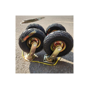 Roues gonflables en caoutchouc de 10 pouces, brouettes/voitures jouets pour enfants/camions d'entrepôt et ainsi de suite, utilisant une <span class=keywords><strong>roue</strong></span> en caoutchouc 4.10/350-4 - Product Image 2
