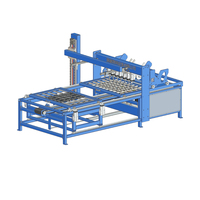 Machine de soudage automatique de cage pour animaux de compagnie à mailles de fil métallique à haute précision contrôlée par PLC de type tunnel