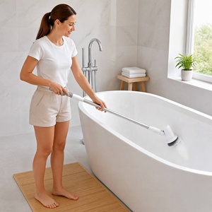 7 in 1 Cordless Power Floor <strong>Electric</strong> Scrubber Cleaning <strong>Brushes</strong> <strong>Electric</strong> Spin <strong>Cleaner</strong> - Product Image 1