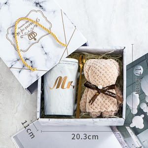 Cadeaux IStapromo, ensemble tasse et serviette personnalisés, cadeau d'anniversaire, souvenir de Noël, cadeaux de mariage pour les invités, cadeau de remerciement, tasse en céramique unique - Product Image 6