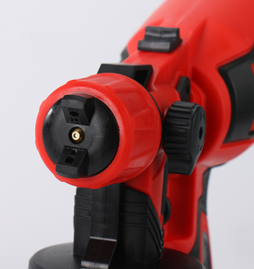 مسدس رش طلاء كهربائي محمول يعمل بالبطارية بدون أسلاك 110 فولت 220 فولت 400-550 واط 1400 مل 900 مل بتقنية HVLP - Product Image 5