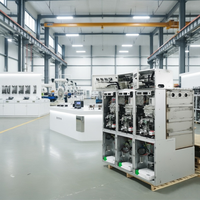 Système de distribution d'énergie métallique modulaire triphasé 12 kV 10 kV 630 A rempli de SF6, étanche IP67, pour usage industriel en gros
