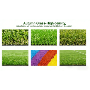 Gazon artificiel synthétique de 45 mm de hauteur, <span class=keywords><strong>prix</strong></span> d'usine, pelouse synthétique, tapis ressemblant à de l'herbe, gazon synthétique pour animaux de compagnie - Product Image 3