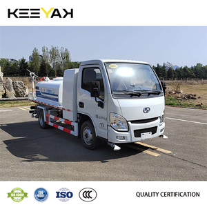 4x2 camion-citerne <span class=keywords><strong>arroseur</strong></span> 6 roues YUEJIN électrique Mini camion cargo 2850mm camion avec réservoir d'eau - Product Image 3