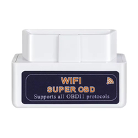 MINI ELM327 OBD2 V1.5 WIFI compatible con Android/IOS teléfono PC Windows compatible con todos los protocolos ODBII herramientas de diagnóstico de coche escáner de código