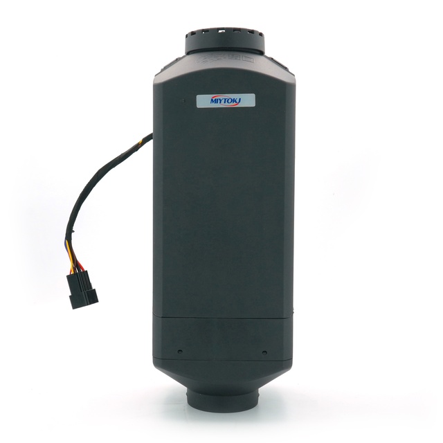 Diesel Parking Heater with Black Metal Aluminum Housing 2KW/5KW Air Heater for Cars and Trucks 12V Power