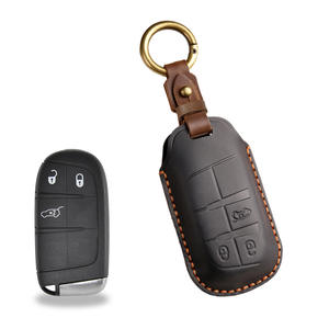 Nueva Funda para Llaves Vintage, Apta para Jeep Compass Commander, Bolsa para Llaves de Cuero Genuino Hecha a Mano por Noki - Product Image 6