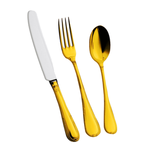 Couverts réutilisables en acier inoxydable de haute qualité au design royal, ensemble de couverts de luxe avec boîte-cadeau pour une fête d'occasion, vente à chaud - Product Image 1