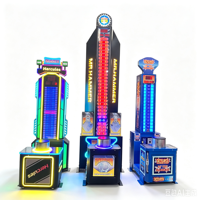 Machine de jeu d'arcade de boxe à monnayeur, modèle classique de jeu de frappe 'Biggest Hammer', prix usine