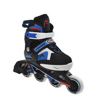 Patins à roulettes ajustables FreeStyle 6 tailles avec roues en carbone, châssis en aluminium PVC PU PP, chaussures de roller semi-souples pour l'extérieur