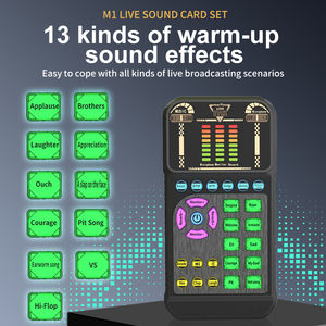 Le kit <span class=keywords><strong>de</strong></span> carte son M1 comprend un micro-casque Mini <span class=keywords><strong>changeur</strong></span> <span class=keywords><strong>de</strong></span> <span class=keywords><strong>voix</strong></span> intelligent <span class=keywords><strong>portable</strong></span> Carte son en direct pour téléphone - Product Image 4