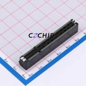 X1611WVS-98-9TV15 PCI/PCIe Connector SMD,P=1mm Connector PCI-E x8 98P 76P Vertical Mount - Product Image 2