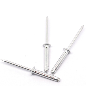 Rivet aveugle en aluminium à tête dôme pliable en trois parties, étanche, type lanterne - Product Image 1