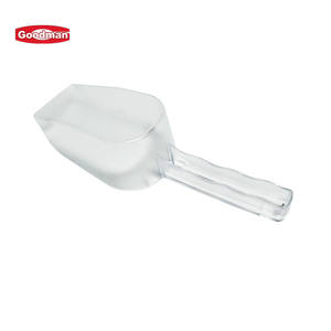 透明环保透明/银色PC塑料平底厨房用具面粉粉米勺糖果配件 - Product Image 4