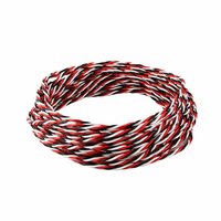 26AWG 26 #   Câble d'extension servo torsadé 30 conducteurs JR Futaba pour accessoires d'avion RC
