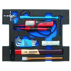 GEDORE 1100 2/2 D Surtido sanitario en 136 1. 1 Módulo inferior - Product Image 1