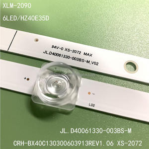 XLM-2090 6LED 3 Adet Alüminyum TV <span class=keywords><strong>LED</strong></span> Arka Işık Şeridi, 2700K Sıcak Beyaz Işık CRI 85 <span class=keywords><strong>DC</strong></span> <span class=keywords><strong>3V</strong></span> - Product Image 5