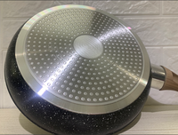 Kit de poêle à frire à induction antiadhésive en granit de qualité poêle à revêtement en céramique pot japonais poêle antiadhésive