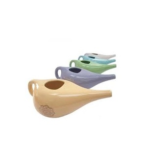 SENORAS Jarra de Cerámica Virgen Ecológica para Lavado Nasal (Neti Pot) Tamaño 6.5 para Ejercicio/Yoga, Suministro de Salud desde India - Product Image 2