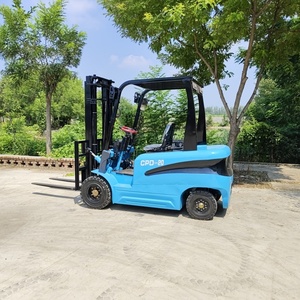 รถยกไฟฟ้าขนาดเล็ก Yichen AC20 5 ตัน 3 ตัน 2 ตัน 1.5 ตัน สำหรับยกพาเลท ใช้แบตเตอรี่ตะกั่ว-กรด สำหรับพื้นที่ขรุขระ - Product Image 2