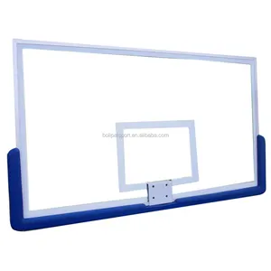 5+5 thick laminated glass backboard basketball, basketball glass backboard
