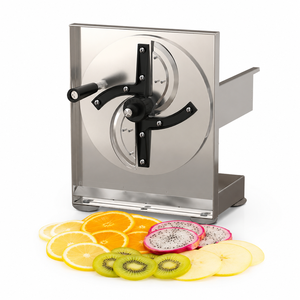 Cortadora manual de frutas de acero inoxidable de grado comercial, fácil de operar, para plantas de procesamiento de frutas - Product Image 1