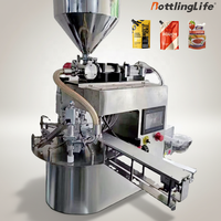 Machine de remplissage automatique de jus et de boissons en Doypack de 250 ml pour eau de coco personnalisée