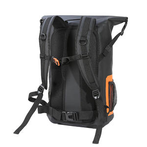 <b>Heavy</b> <b>Duty</b> PVC Bucket Bag Waterproof Dry Sack Pack for Beach Camping Hiking Double Shoulder Floating Design Roll Top <b>Backpack</b> - Product Image 3