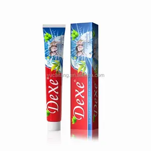 Dexe批发低价OEM 3g / 5g / 6g / 10g / 15g / 20g/25g一次性酒店旅行尺寸迷你牙膏