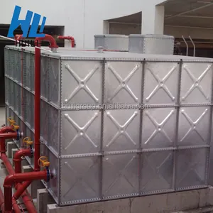 Réservoir d'eau en acier inoxydable, 10000 l, boulon, stockage d'eau en pluie, capacité 10000 l
