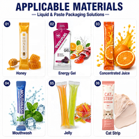 Machine de remplissage et d'emballage multi-voies entièrement automatique CE, stable et durable, à 6 voies, pour sachets de vinaigre de cidre de pomme