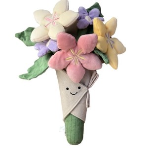 Ramo de Peluche Estilo JC, 31 cm, Base Ponderada, Alta Densidad, Plantas Cortas Mixtas, Animal Crossing, Regalo de San Valentín/Qixi - Product Image 6