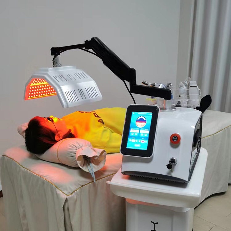 6 In 1 PDT LED Red Light Therapy Facial Mask For Deep Skin Rejuvenation