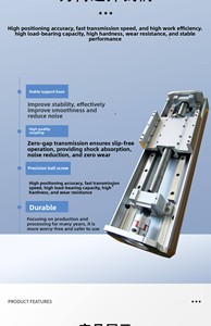 Rail linéaire semi-fermé MT12 pour mouvements précis dans les applications haute performance. Servomoteur pas à pas - Product Image 1