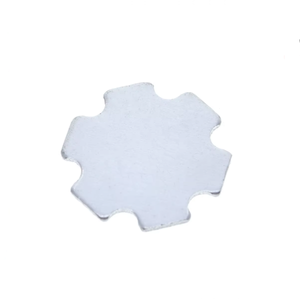 Alta potenza LED substrato in alluminio 1W 3W 5W lampada perline per uso generale ad alta potenza lampada perline dissipatore di calore con perni - Product Image 3