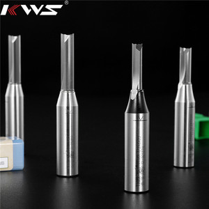 Broca CNC KWS <span class=keywords><strong>Tiger</strong></span>, Broca de Fresado Recta TCT con Doble <span class=keywords><strong>Flauta</strong></span> para Ranurado de Madera - Product Image 5