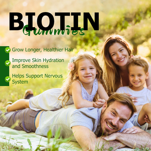 Customized Packaging Hair Growth Supplements Vegan Biotin Gummies 10000mcg Hair Skin Nails <b>Gummy</b> <b>Candy</b> Adults Beauty Products - Product Image 6