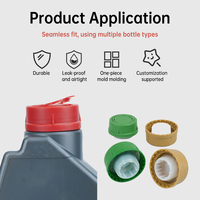 Guangzhou Fanxun Engine Motor Oil Bottle Cover Boîtes à usage industriel avec couvercle extensible et bouchon à vis pour emballage de produits chimiques