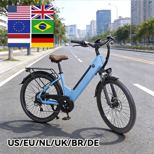 Vélo de loisirs électrique, 48V500W, sept vitesses, amortissement, frein à disque, feux avant et arrière, batterie au lithium - Product Image 3