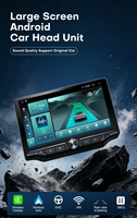 Lecteur DVD de voiture Nunoo, électronique automobile, lecteur DVD de voiture vidéo, Android 15, 10 pouces, système de navigation GPS, autoradio stéréo
