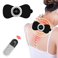 Masseur cervical à impulsions et pétrissage CE ROHS UKCA EM, chauffe-corps relaxant en ABS, coussinet chauffant relaxant pour le corps