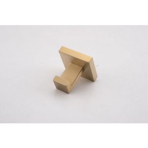Ensemble de 4 pièces de quincaillerie de salle de bain DB Modern avec porte-serviettes finition en acier inoxydable pour hôtels et salles de bains contemporaines - Product Image 3