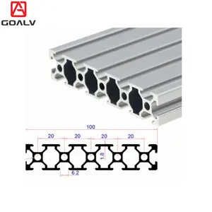 China Factory Cheap Extrusion Aluminum Profiles Prices Custom Aluminum Alloy Rail